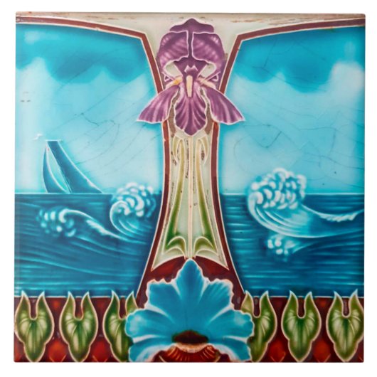 Tegel decoratieve fireplace nieuwe stijl tegeltje (Voorkant)