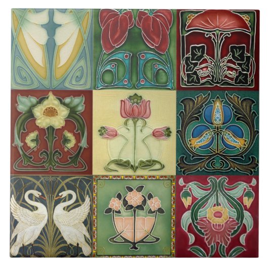 Tegel decoratieve fireplace nieuwe stijl tegeltje (Voorkant)