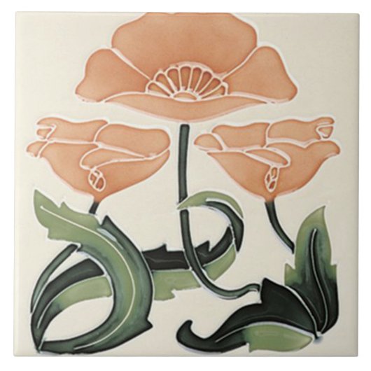 Tegel decoratieve fireplace nieuwe stijl tegeltje (Voorkant)