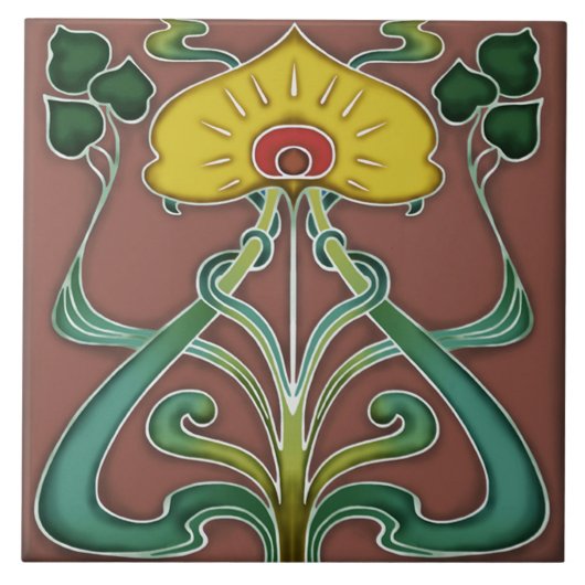 Tegel decoratieve fireplace nieuwe stijl tegeltje (Voorkant)