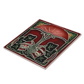 Tegel decoratieve fireplace nieuwe stijl tegeltje (Zijkant)