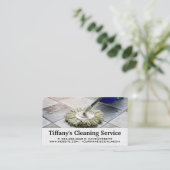 Tegel Floors | Mop-reiniging Visitekaartje (Staand voorkant)
