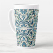  Tegel Foliage Design Latte Mok (Linkerhoek)