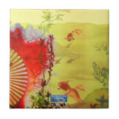 Tegel (Golden Pond) RFPMDesigns ©️2024 Tegeltje (Voorkant)