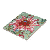 Tegel (Grieks Bloem) RFPMDesigns ©️2024 Tegeltje (Zijkant)