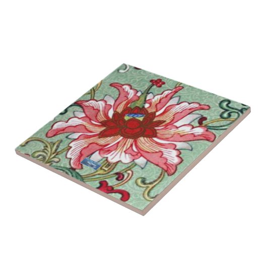 Tegel (Grieks Bloem) RFPMDesigns ©️2024 Tegeltje (Zijkant)