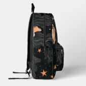 Tegel heks patroon bedrukte rugzak (Links)