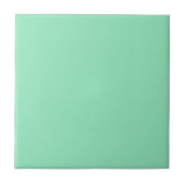 Tegel in zeeschuim mintgroene kleur tegeltje (Voorkant)