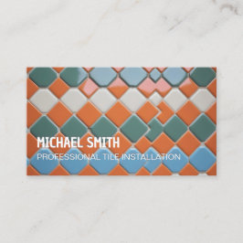 Tegel-installateursteller Visitekaartje