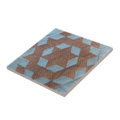 Tegel - Kantelpatroon - Castle Tegeltje (Zijkant)