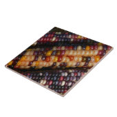 TEGEL, "KLEURRIJKE INDISCHE MAÏS" DECORATIEVE TEGE TEGELTJE (Zijkant)