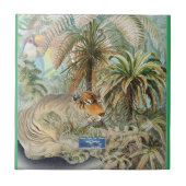 Tegel Lichtgroen (Oerwoud Fever) RFPMDesigns©️2024 Tegeltje (Voorkant)