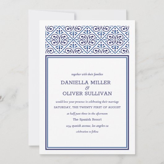 Tegel Lijst Middellandse Zee Kaart (Voorkant)