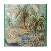 Tegel Medium-Green (Oerwoud Fever) RFPMDesigns ©️2 Tegeltje (Voorkant)