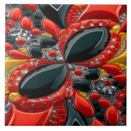 Tegel met Duitsland Kleuren Modern Design Tegeltje