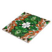 Tegel met het moderne design van Zuid-Ierland Tegeltje (Zijkant)