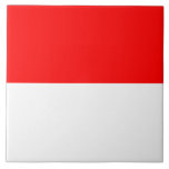 Tegel met Indonesische vlag Tegeltje<br><div class="desc">Deze decoratieve tegel met de Indonesische vlag is een gedurfd en veelzijdig stuk dat de nationale identiteit op een prachtige manier viert. Met zijn opvallende rood-witte ontwerp toont deze tegel de eenvoud en kracht van de Indonesische vlag op een manier die perfect is voor zowel persoonlijke als openbare instellingen. Of...</div>