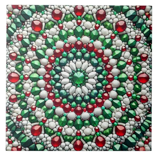 Tegel met Italiaanse kleuren Modern Design Tegeltje (Voorkant)