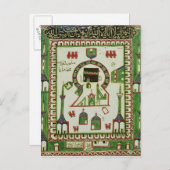 Tegel met Mekka Briefkaart (Voorkant / Achterkant)