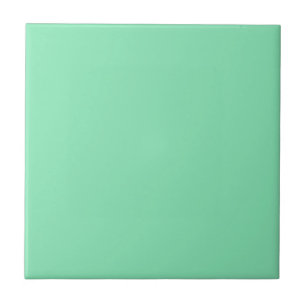 Tegel met Pastel Mint Groene Achtergrond Tegeltje