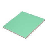 Tegel met Pastel Mint Groene Achtergrond Tegeltje (Zijkant)