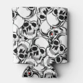 Tegel met rode ogen ID222 Blikjeskoeler (Achterkant)