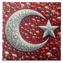 Tegel met Turkse kleuren Modern Design Tegeltje