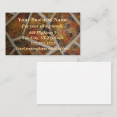 Tegel ontwerp op aangepaste Visitekaartjes (Voorkant / Achterkant)