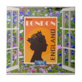 Tegel Paned (Engelse tuin) RFPMDesigns ©️2024 Tegeltje (Voorkant)