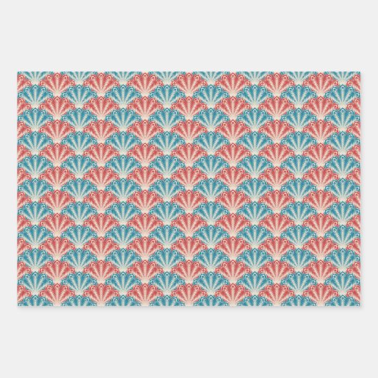 Tegel patronen Inpakpapier Vel (Voorkant 2)