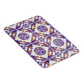 Tegel patroon close-up, Portugal Magneet (Rechterzijde)