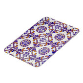 Tegel patroon close-up, Portugal Magneet (Linkerzijde)