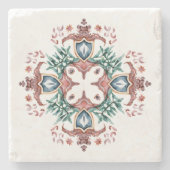 Tegel patroonontwerp stenen onderzetter (Voorkant)