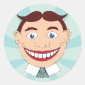 tegel ronde sticker (Voorkant)