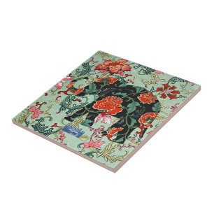 Tegel Sage (Bloeiende Olifant) RFPMDesigns ©️2024 Tegeltje