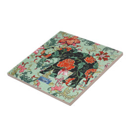 Tegel Sage(Florerende Olifant) RFPMDesigns 2024 Tegeltje
