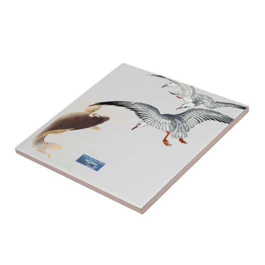 Tegel Silver (Zee naar lucht) RFPMDesigns ©️2024 Tegeltje (Zijkant)