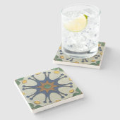 tegel stenen onderzetter (Zijkant)