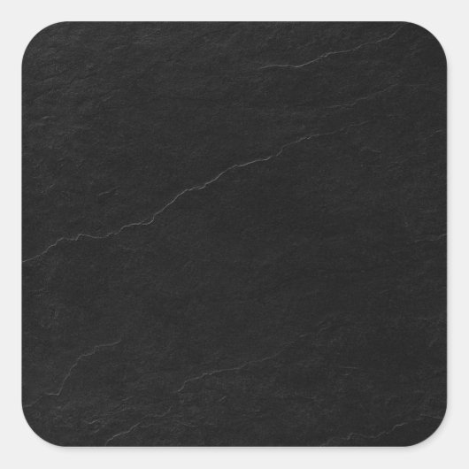 tegel-sticker-zwart-leisteen-vierkanten vierkante sticker (Voorkant)