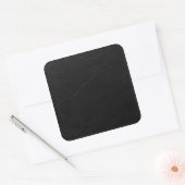 tegel-sticker-zwart-leisteen-vierkanten vierkante sticker (Envelop)