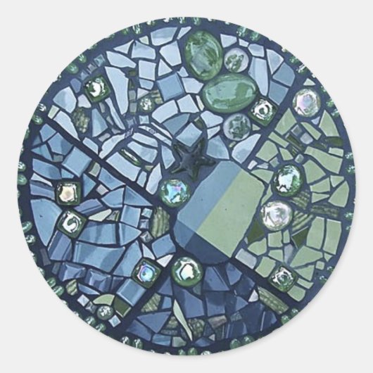 Tegel Stickert Ronde Sticker (Voorkant)