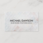 Tegel Textuur Achtergrond Visitekaartje (Voorkant)