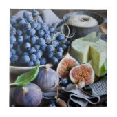Tegel Trivet-Fruit & Cheese Tegeltje (Voorkant)