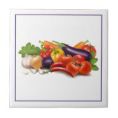 Tegel Trivet-Vegetable Group Tegeltje (Voorkant)
