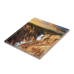 Tegel Trivet-Yellowstone Herfsten Tegeltje