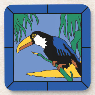  Tegel uit 1930 op het eiland Catalina Bier Onderzetter