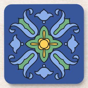  Tegel uit 1930 op het eiland Catalina Bier Onderzetter