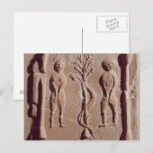 Tegel van Adam en Eva, Roman Briefkaart (Voorkant / Achterkant)