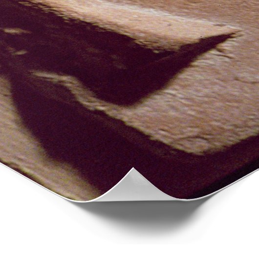 Tegel van Adam en Eva, Roman Poster (Hoek)