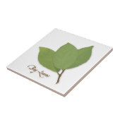 Tegel van baai tegeltje (Zijkant)